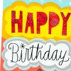 16" Celebrate Jumbo Birthday Card From All