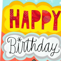 16" Celebrate Jumbo Birthday Card From All