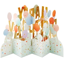 12.38" Jumbo Celebrate Big-Time 3D Pop-Up Birthday Card