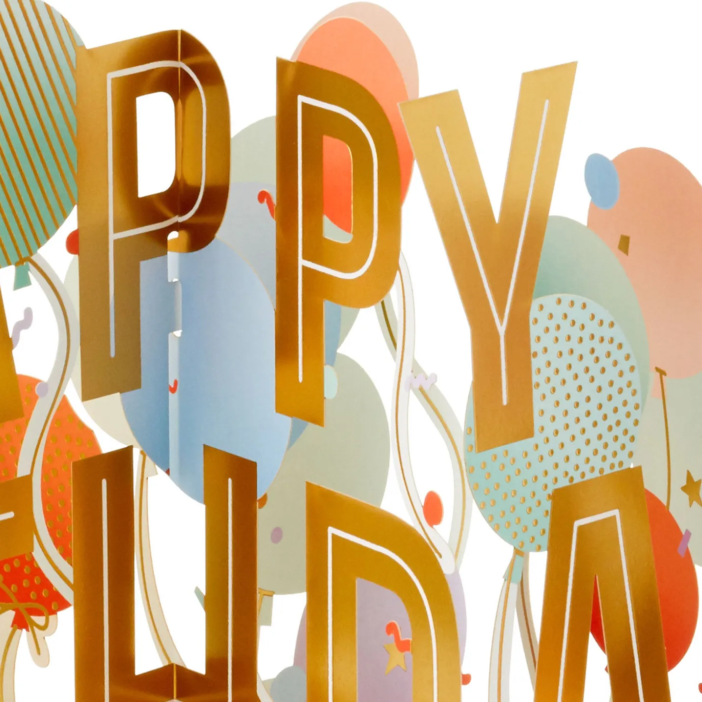 12.38" Jumbo Celebrate Big-Time 3D Pop-Up Birthday Card