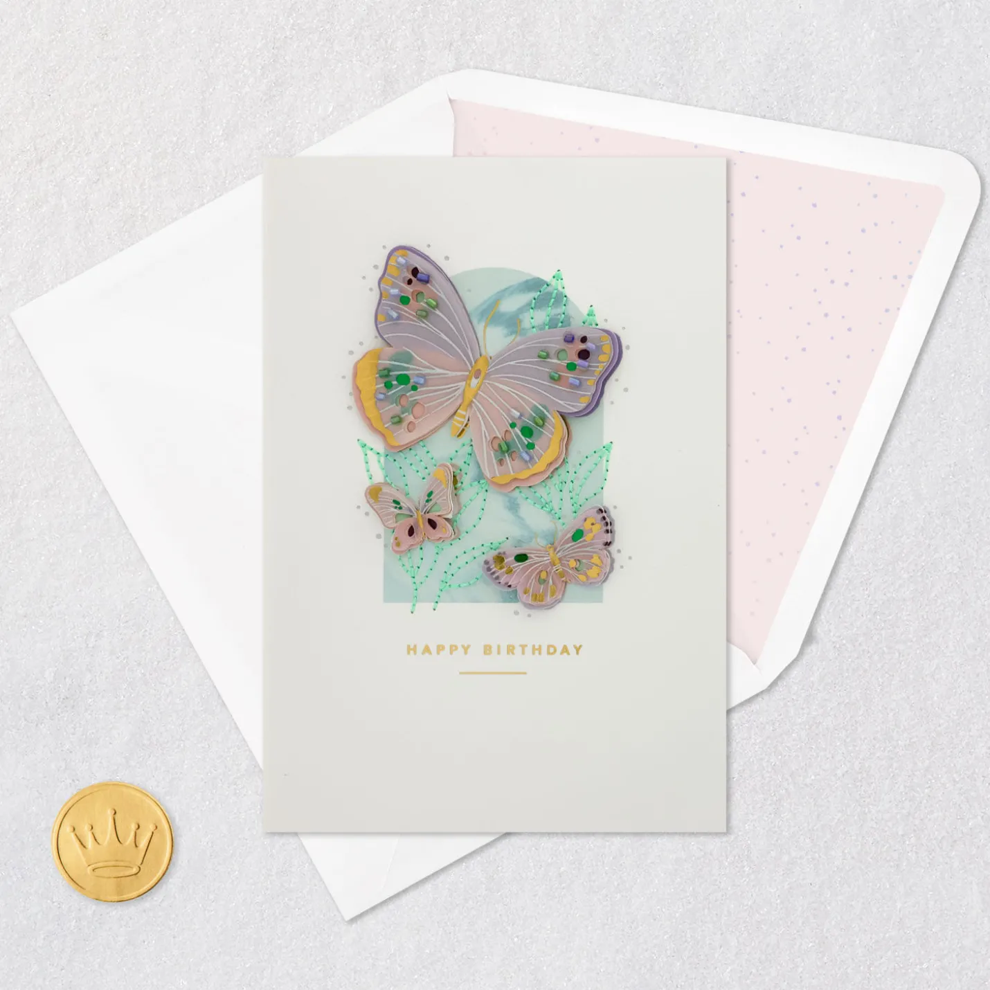 A Beautiful Year Awaits Birthday Card