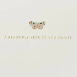 A Beautiful Year Awaits Birthday Card
