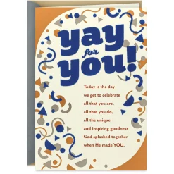 A Birthday Blessed With Happiness Religious Birthday Card