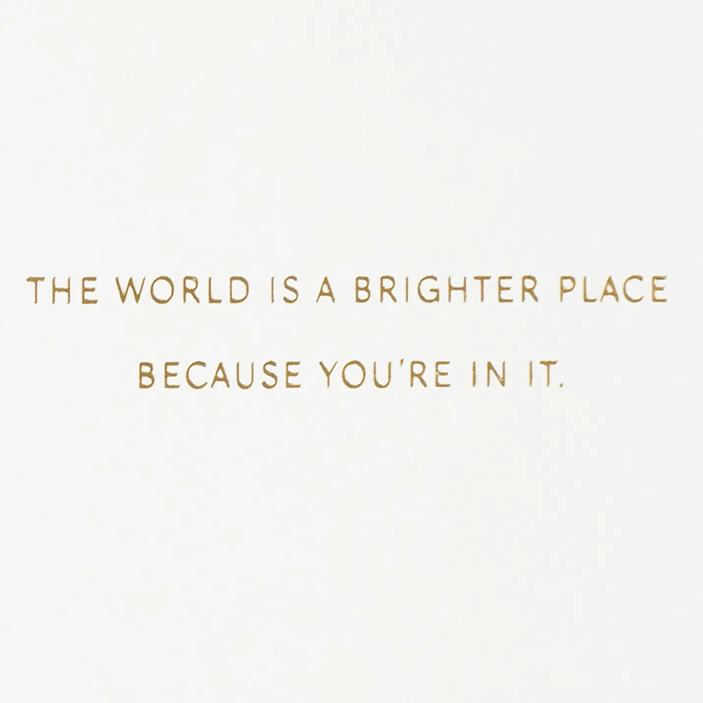 A Brighter Place Birthday Card