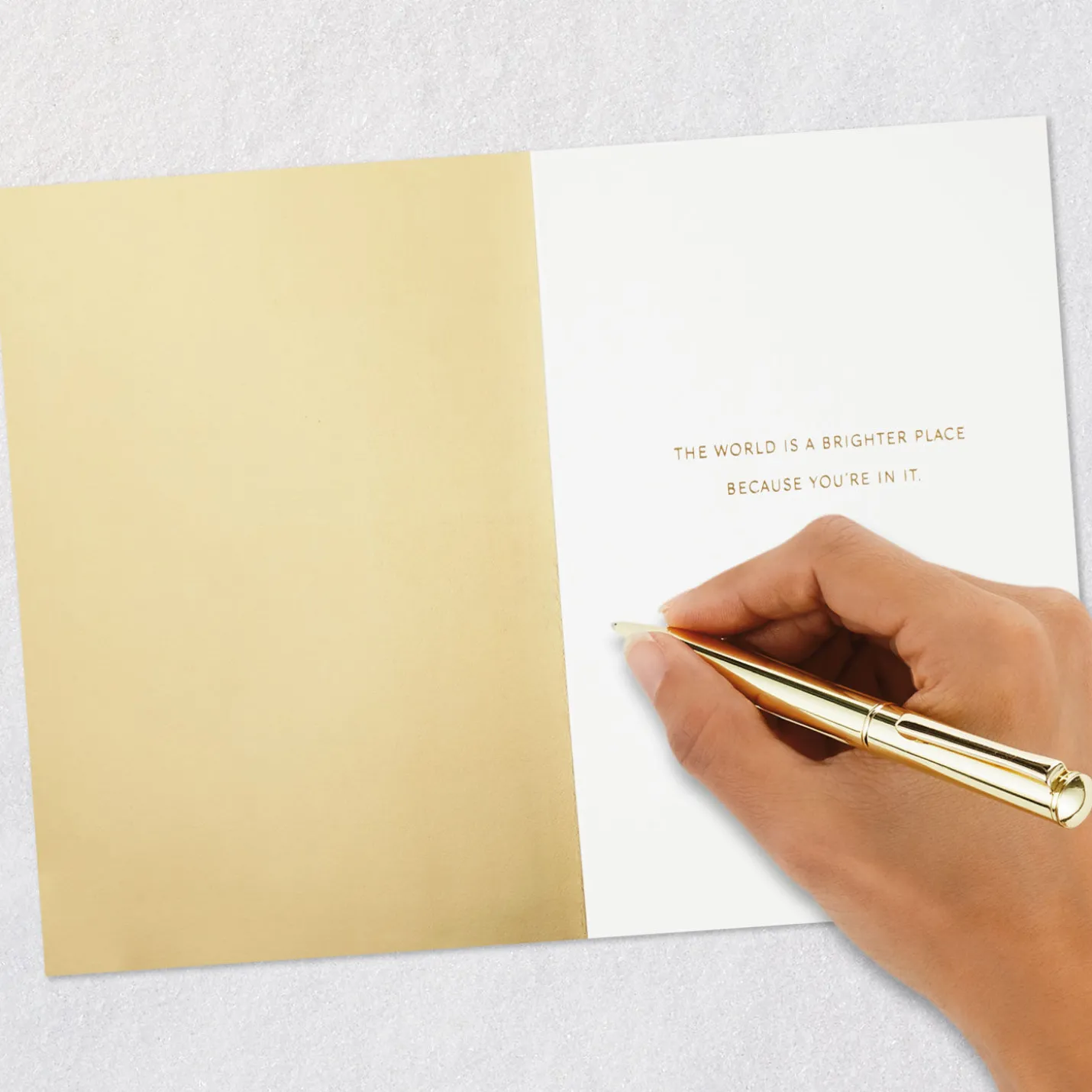 A Brighter Place Birthday Card