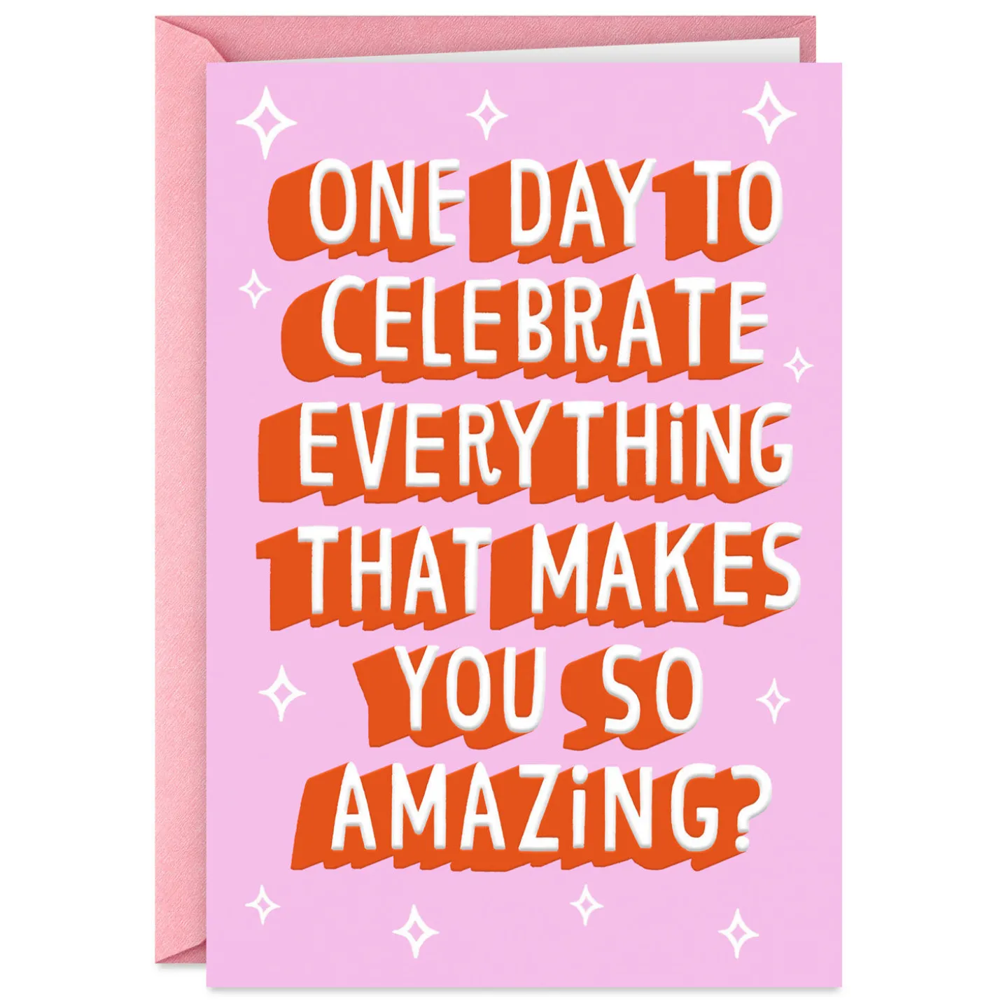 A Day to Celebrate Amazing You Funny Birthday Card