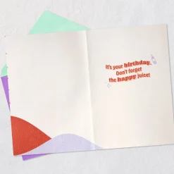 A Day Without Wine Funny Birthday Card With Coaster