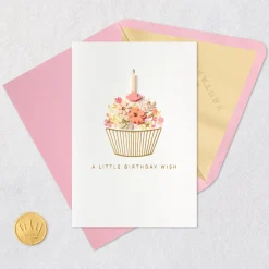 A Little Wish With Lots of Love Birthday Card
