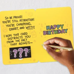 A Poem for Your Birthday Funny Lift-the-Flap Birthday Card