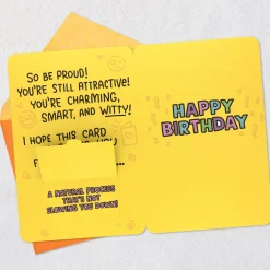 A Poem for Your Birthday Funny Lift-the-Flap Birthday Card