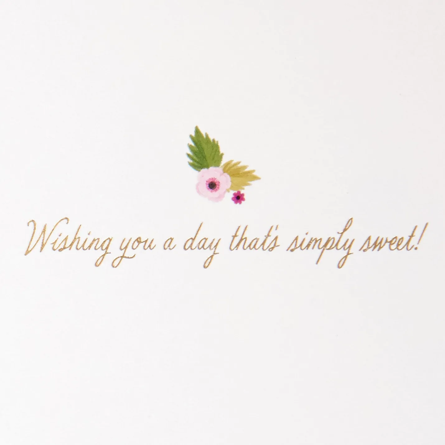 A Simply Sweet Day Birthday Card