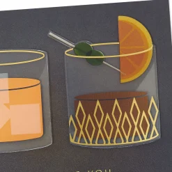 A Toast to You Birthday Card