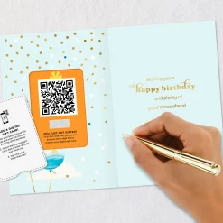 A Whole New Year of You Gift Card Greeting Birthday Card