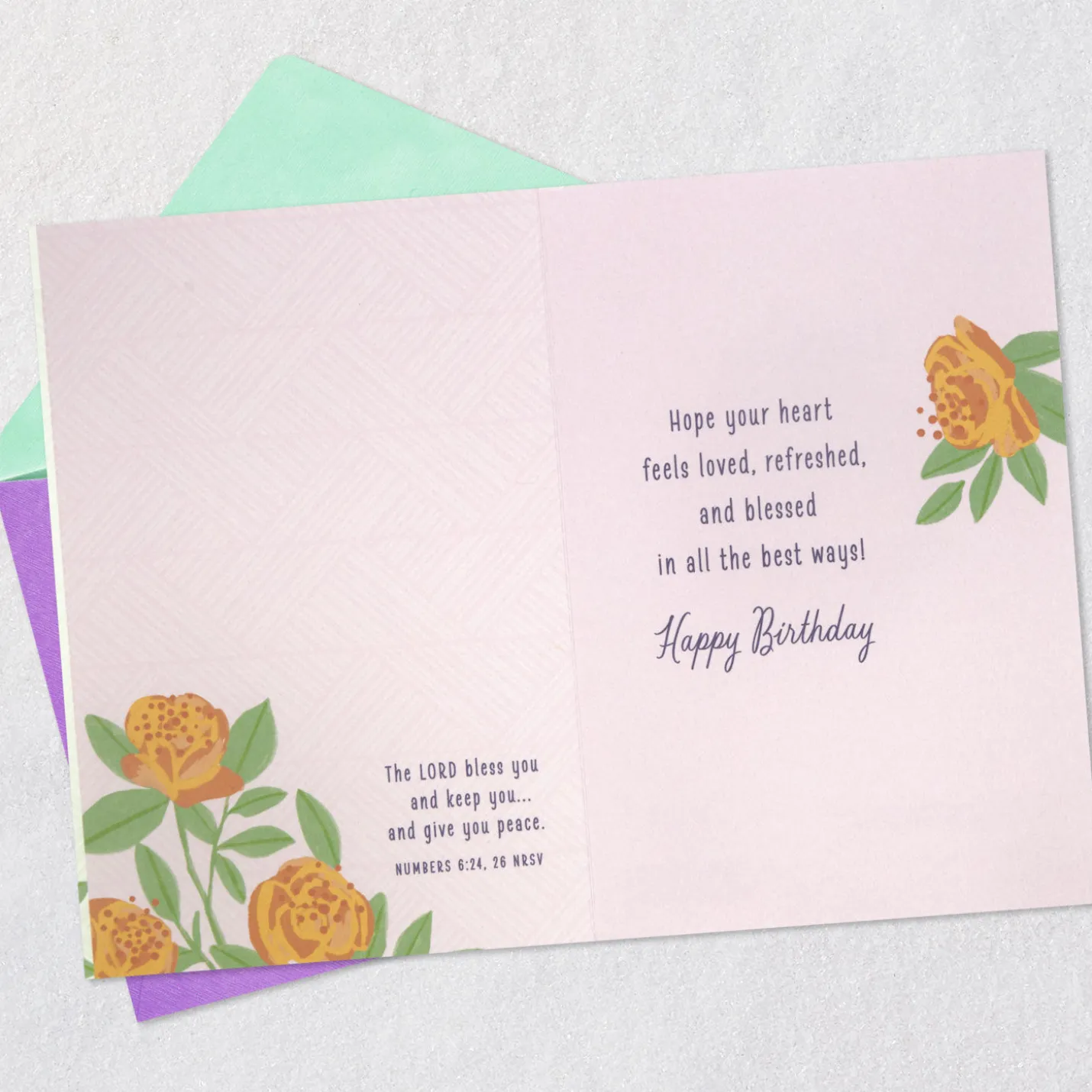 A Wonderful Day to Thank God Religious Birthday Card
