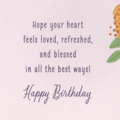 A Wonderful Day to Thank God Religious Birthday Card