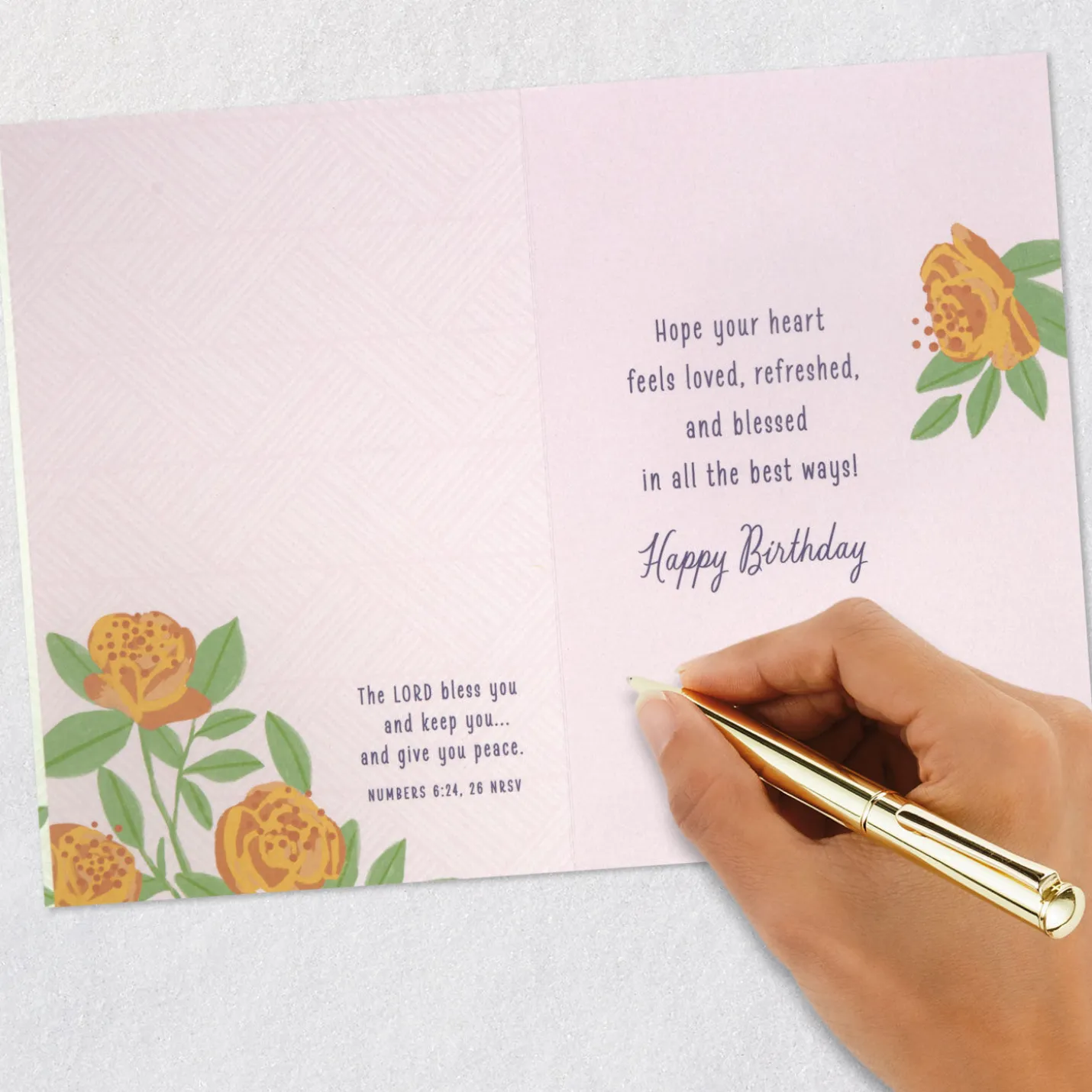 A Wonderful Day to Thank God Religious Birthday Card