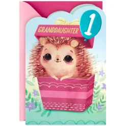 A Year of Dreams Come True First Birthday Card for Granddaughter