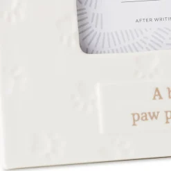 A Best Friend Leaves Paw Prints Picture Frame, 4x6