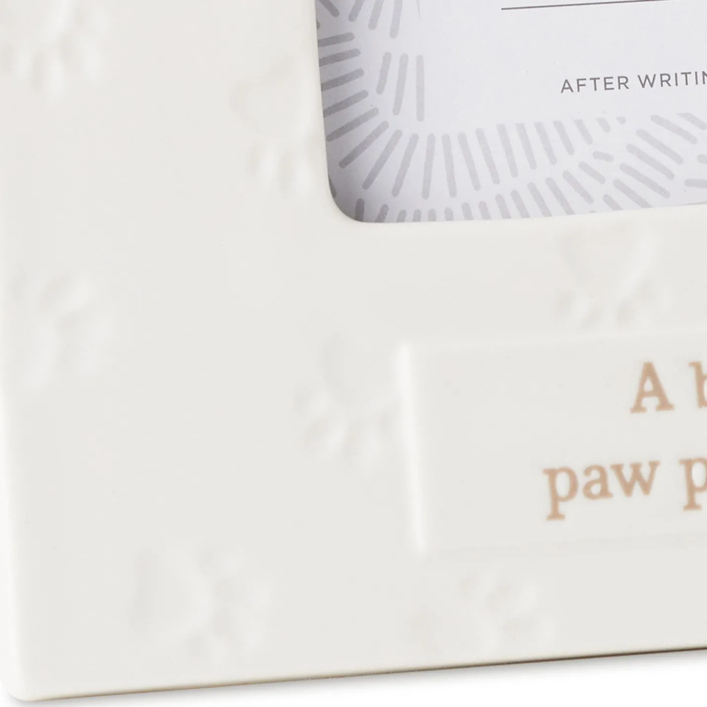 A Best Friend Leaves Paw Prints Picture Frame, 4x6