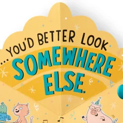 A Big Birthday Fuss Pop-Up Birthday Card for Like a Son