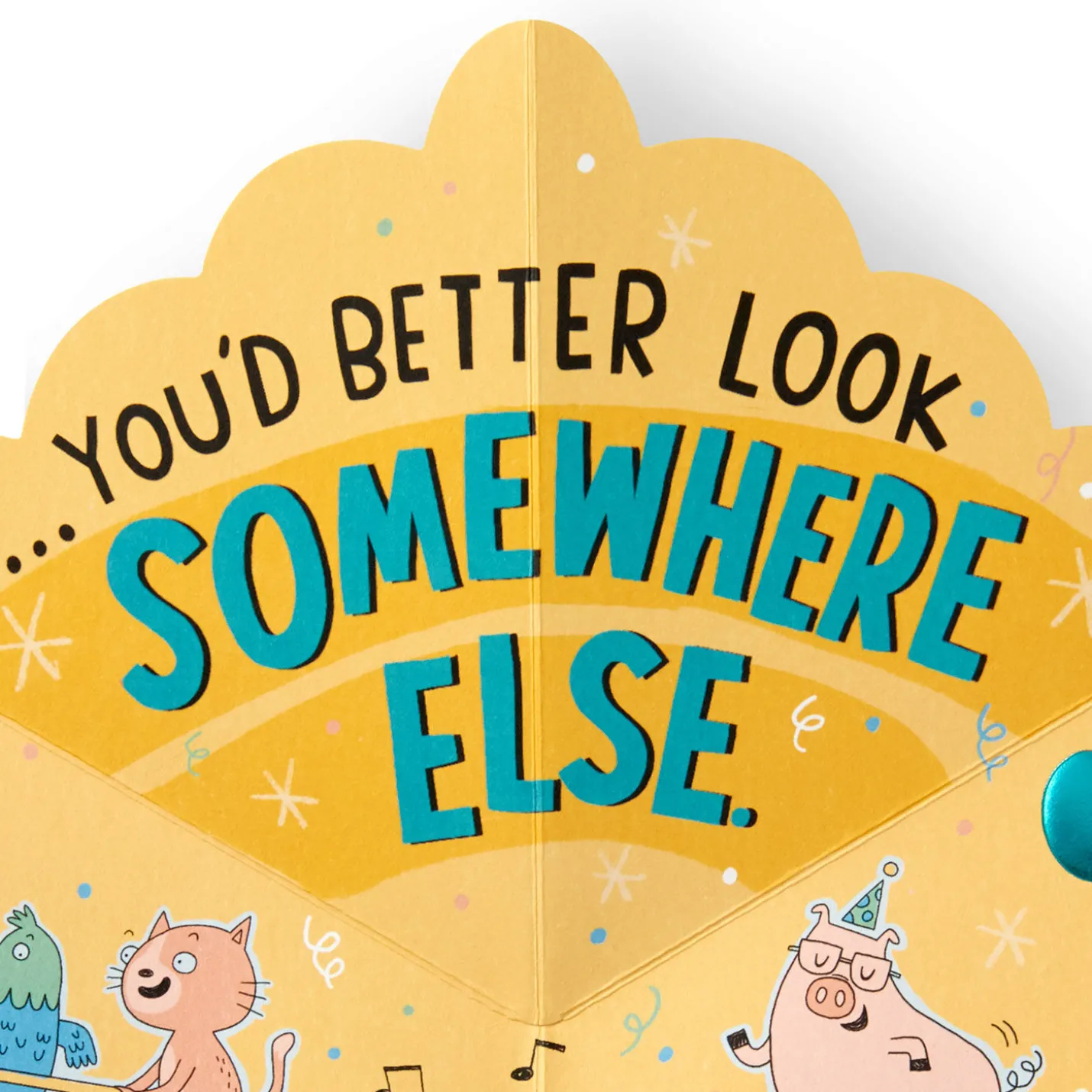 A Big Birthday Fuss Pop-Up Birthday Card for Like a Son