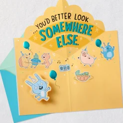 A Big Birthday Fuss Pop-Up Birthday Card for Like a Son