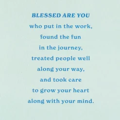 A Blessing and Joy Graduation Card