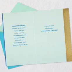 A Blessing and Joy Graduation Card