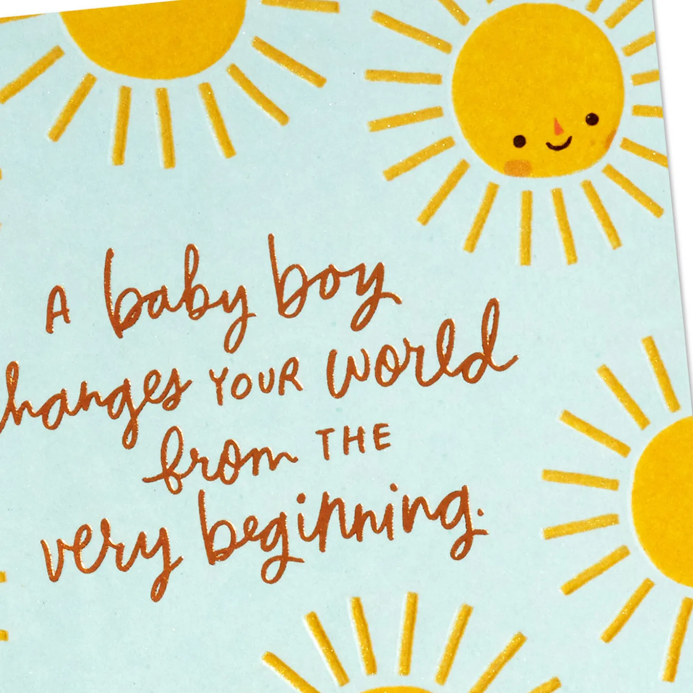 A Brand-New Love New Baby Boy Card