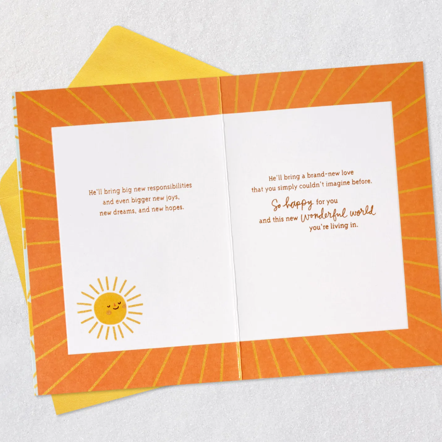 A Brand-New Love New Baby Boy Card