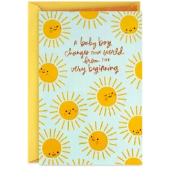 A Brand-New Love New Baby Boy Card