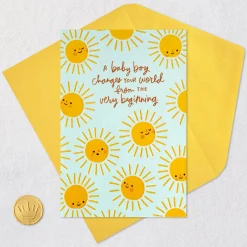 A Brand-New Love New Baby Boy Card