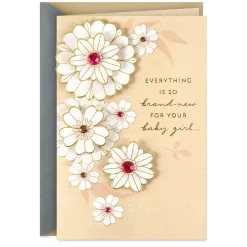 A Brand-New Love New Baby Girl Card