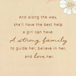 A Brand-New Love New Baby Girl Card