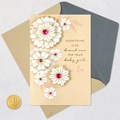 A Brand-New Love New Baby Girl Card