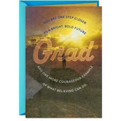 A Bright, Bold Future Graduation Card