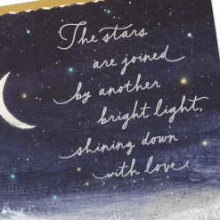 A Bright Light Shining Down With Love Sympathy Card