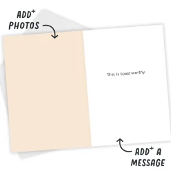 Abstract Cheers Custom Congratulations Card