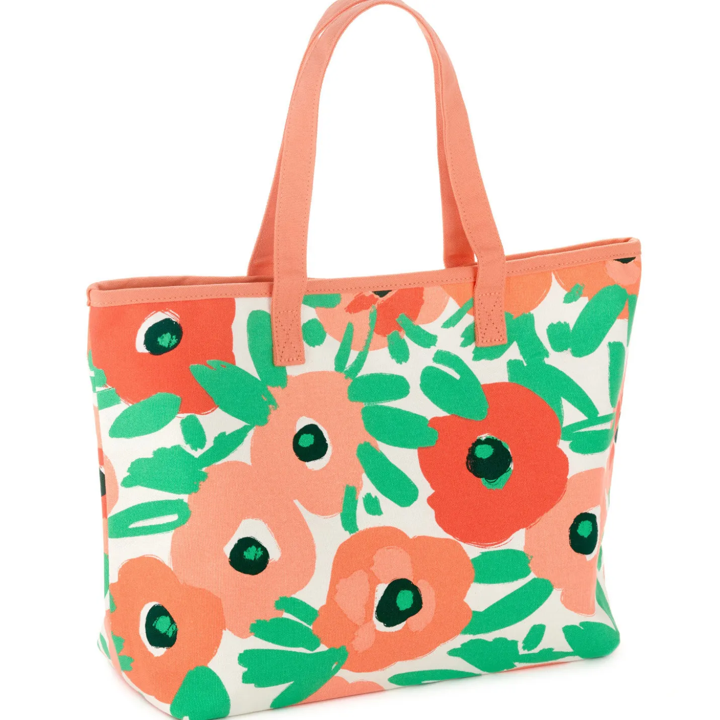 Abstract Floral Tote Bag