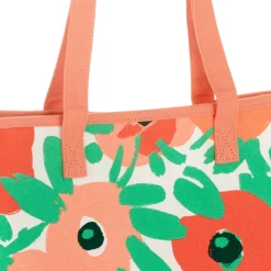 Abstract Floral Tote Bag