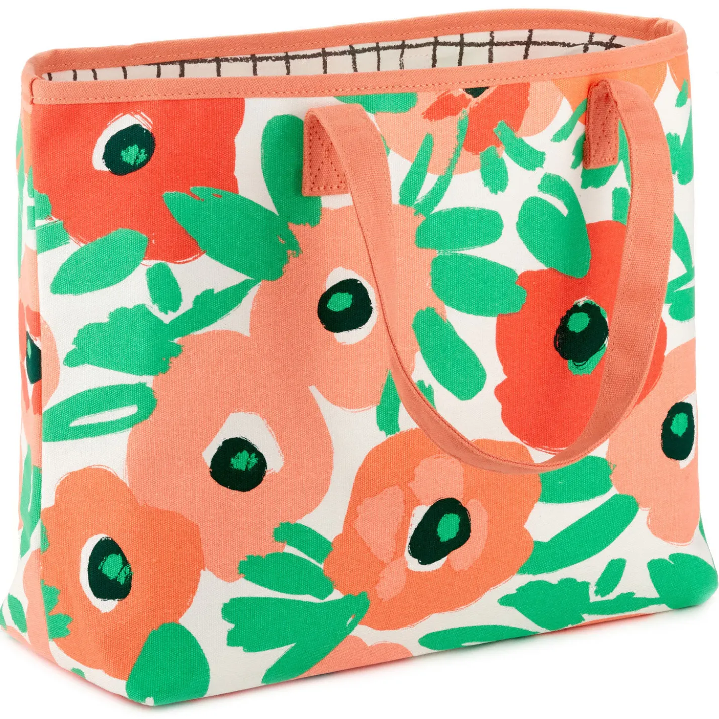 Abstract Floral Tote Bag