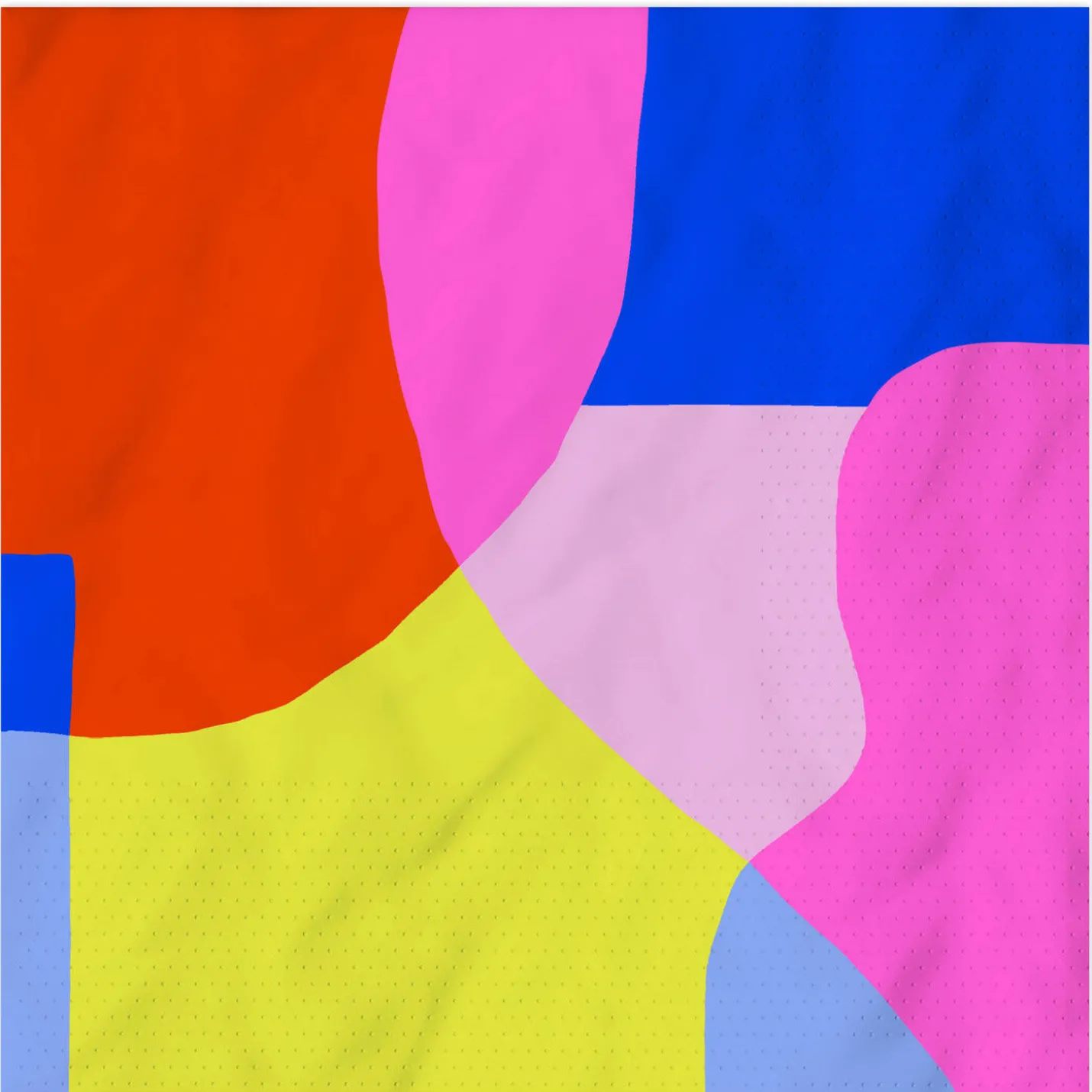 Abstract Neon Colorblock Cocktail Napkins, Pack of 20