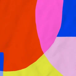 Abstract Neon Colorblock Cocktail Napkins, Pack of 20