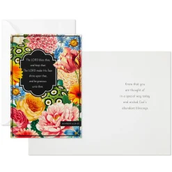 Abundant Blessings Assorted Religious Thinking of You Cards, Box of 12
