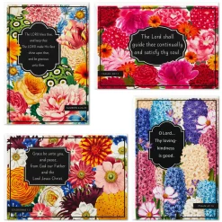 Abundant Blessings Assorted Religious Thinking of You Cards, Box of 12
