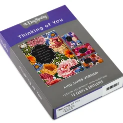 Abundant Blessings Assorted Religious Thinking of You Cards, Box of 12