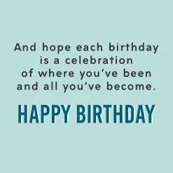 A Celebration of You Birthday Card for Nephew