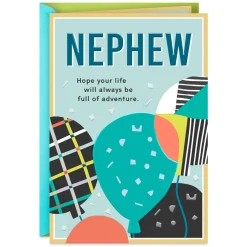A Celebration of You Birthday Card for Nephew