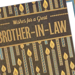 A Chance to Pause and Celebrate Birthday Card for Brother-in-Law