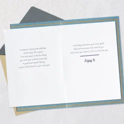A Chance to Pause and Celebrate Birthday Card for Brother-in-Law